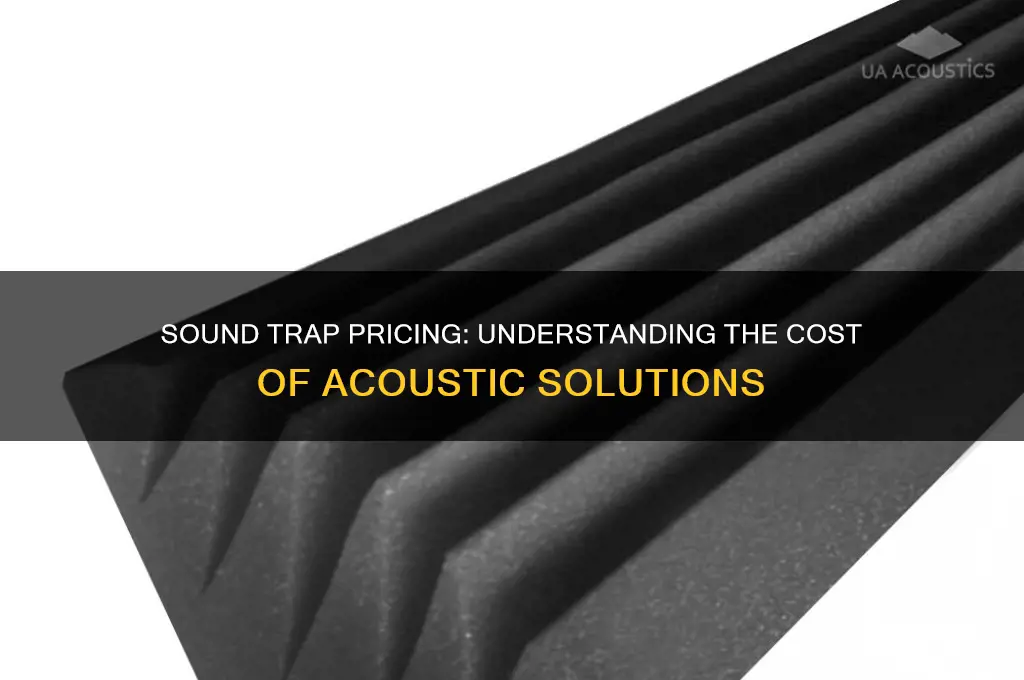 how much does sound trap cost