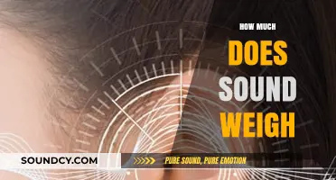 Unveiling the Surprising Weight of Sound: A Scientific Exploration