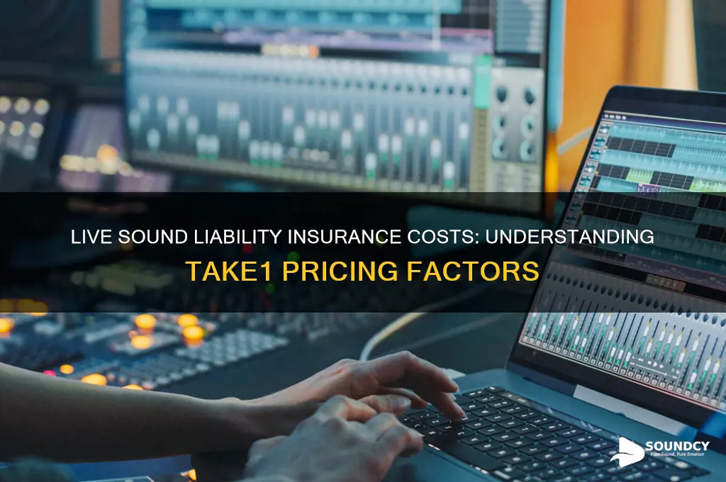 how much does take1 liability insurance cost live sound