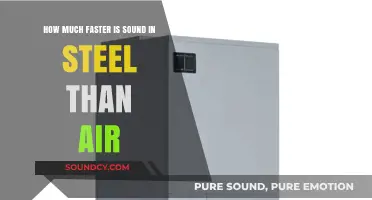 Sound Speed Comparison: Steel vs. Air – Unveiling the Velocity Difference