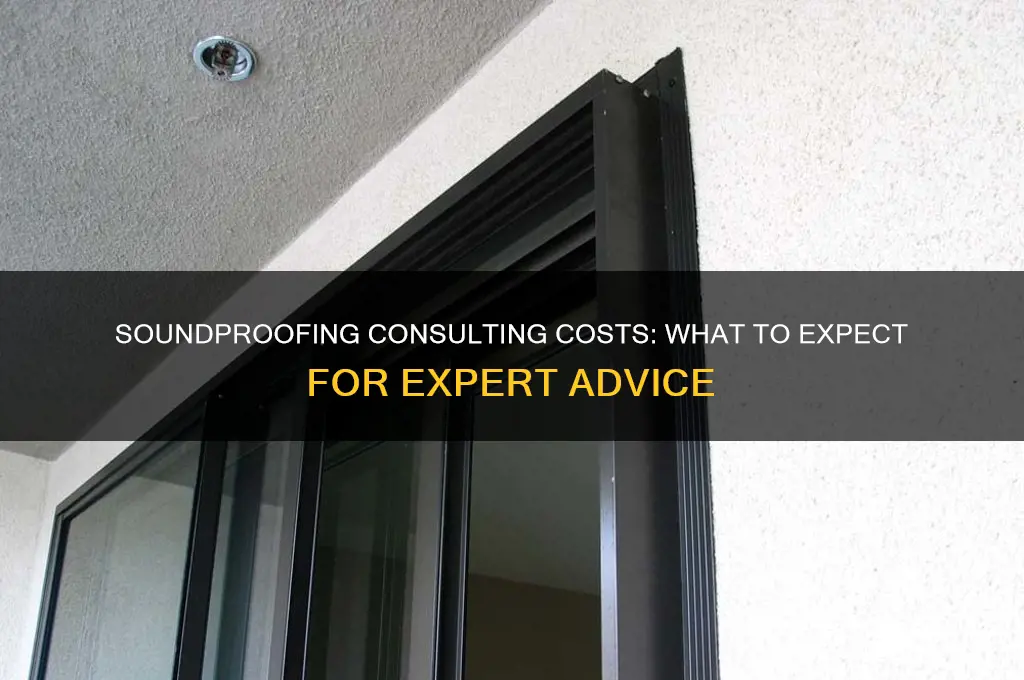 how much for sound proofing consulting