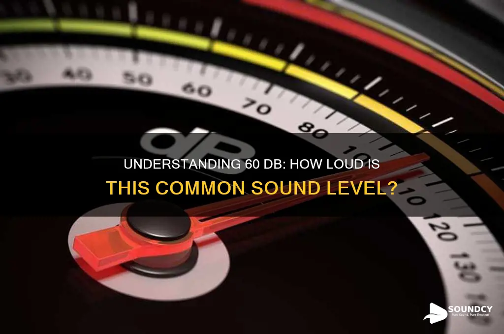 how much is 60 db sound