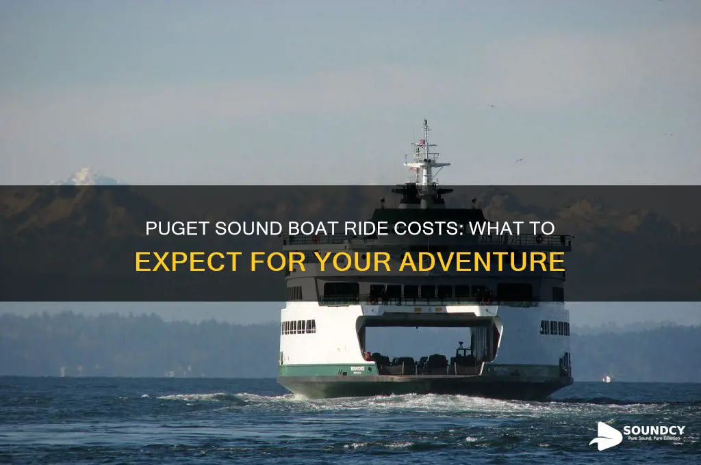 how much is a boat ride in puget sound