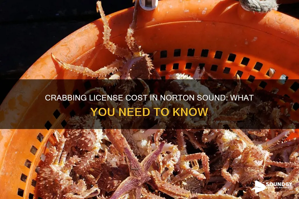 how much is a crabbing license for norton sound
