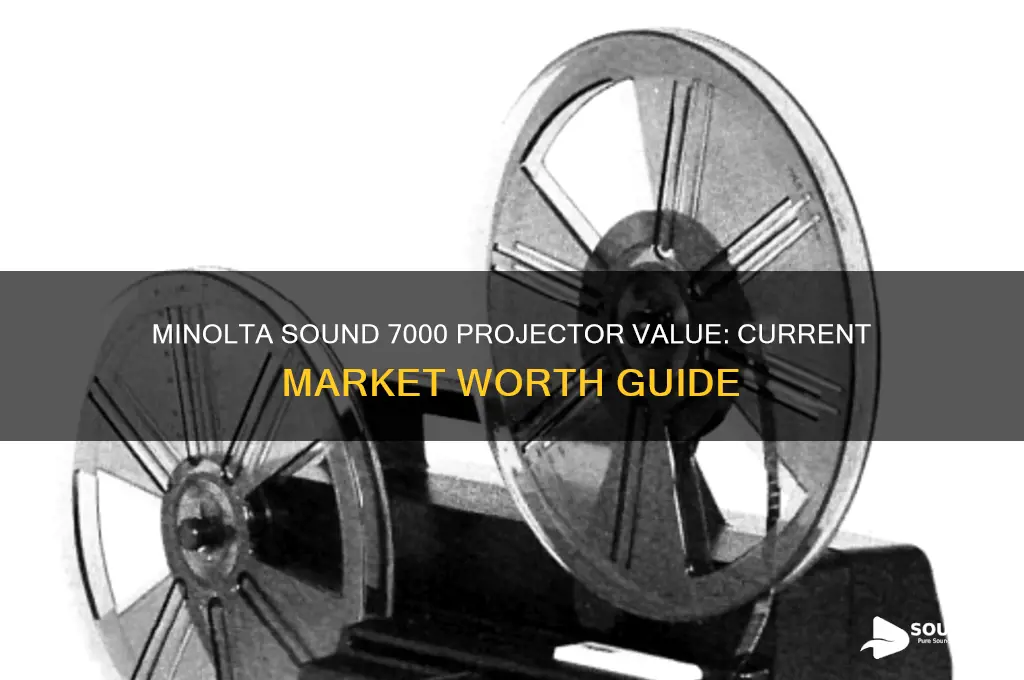 how much is a minolta sound 7000 projector worth