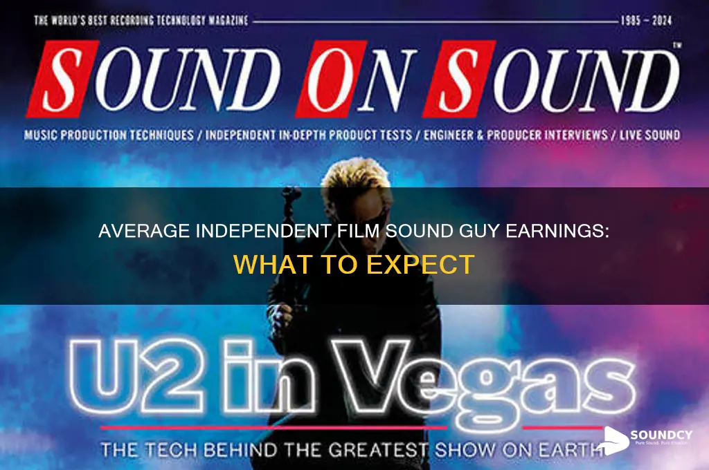 how much is an average independent film sound guy