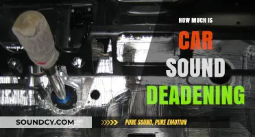 Car Sound Deadening Cost: What to Expect for a Quieter Ride