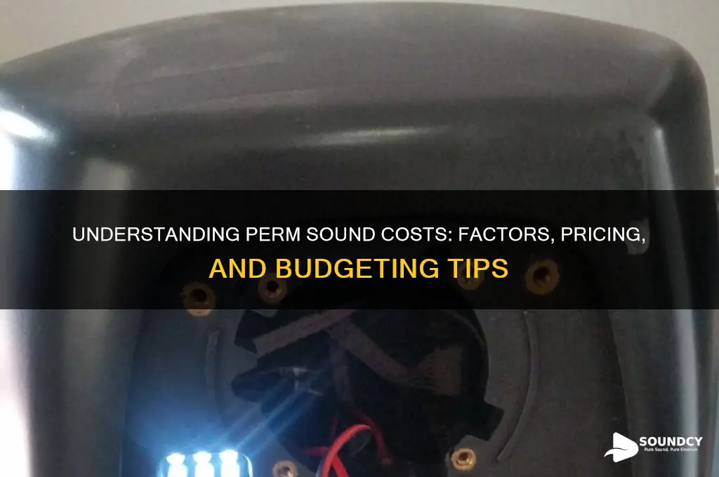 how much is perm sound