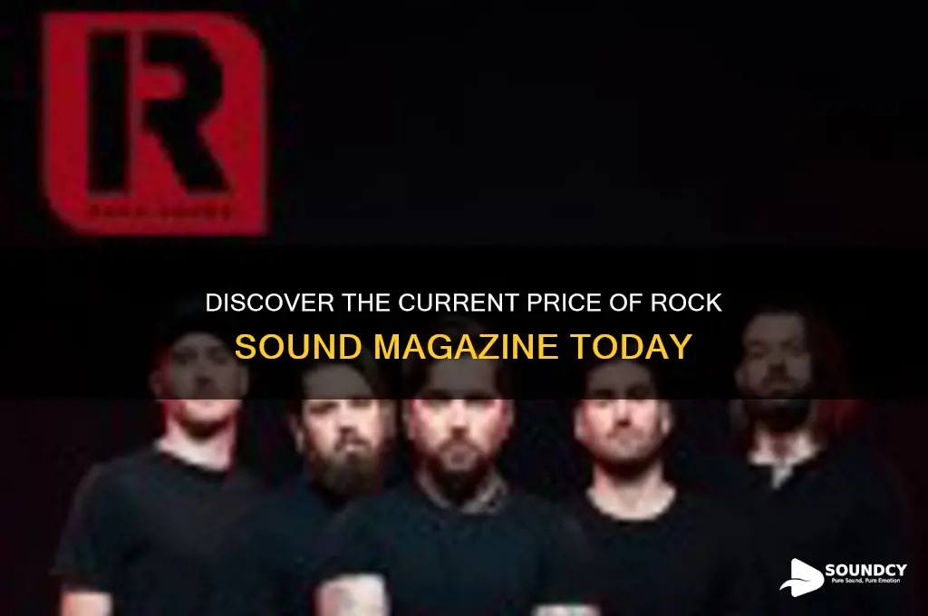how much is rock sound magazine