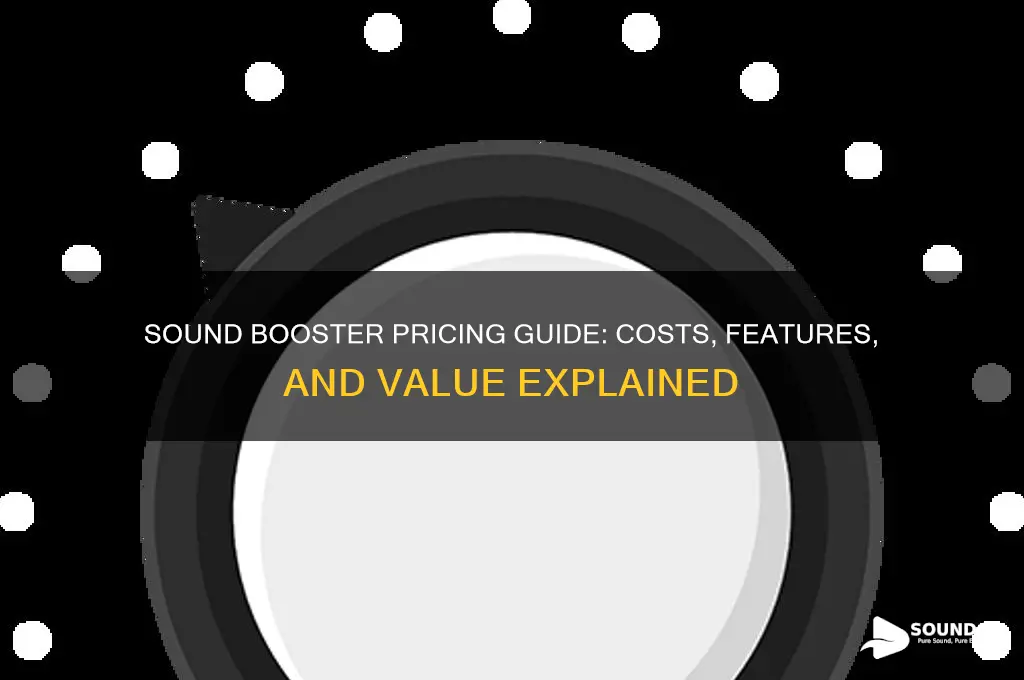 how much is sound booster