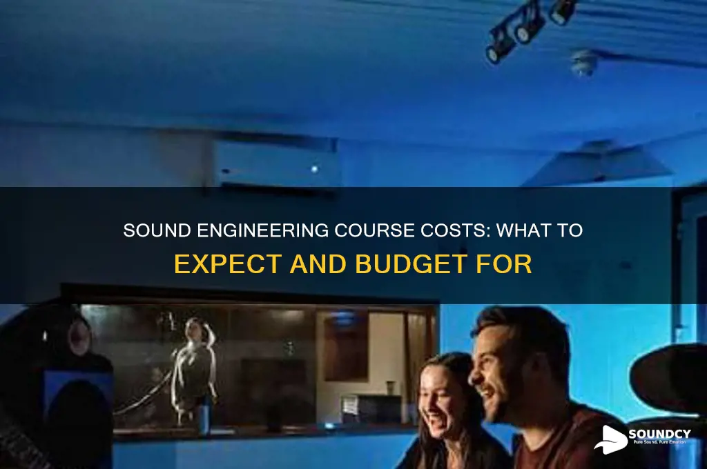 how much is sound engineering course