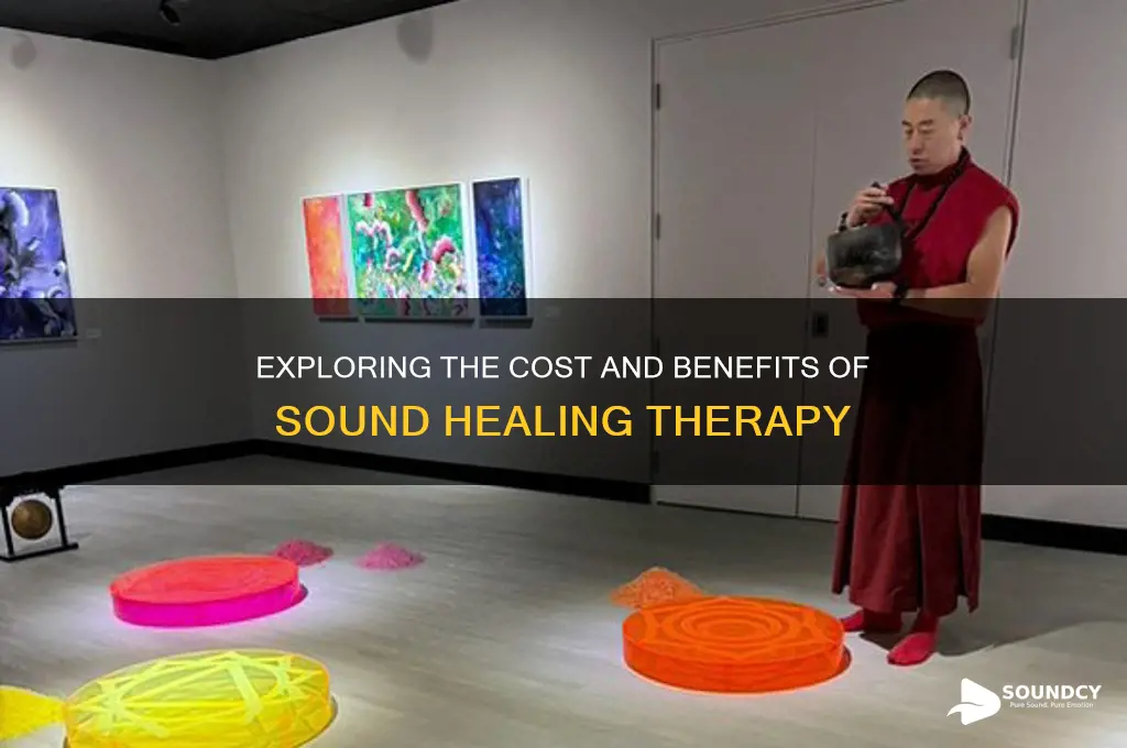 how much is sound healing