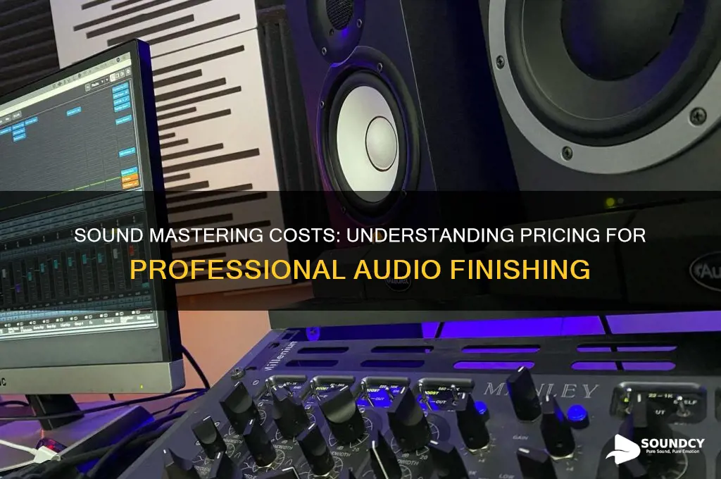 how much is sound mastering