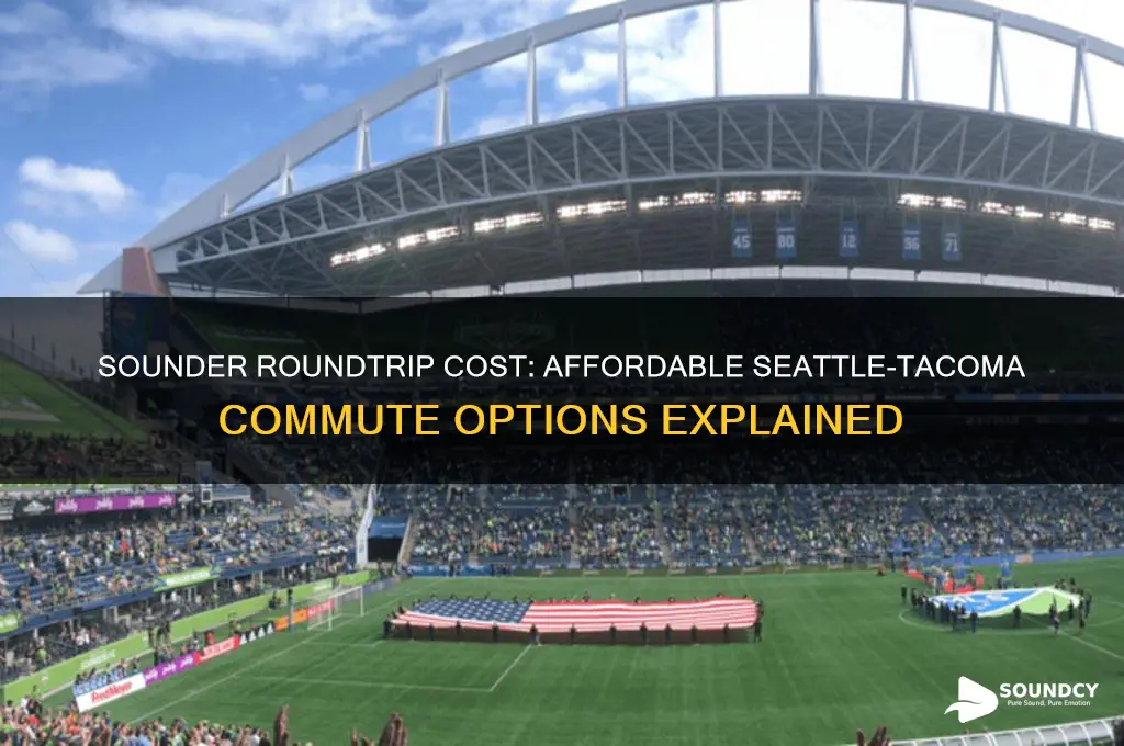 how much is sounder roundtrip