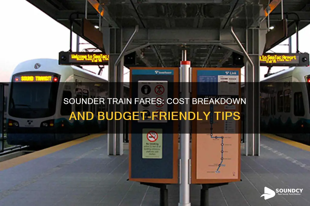 how much is sounder train