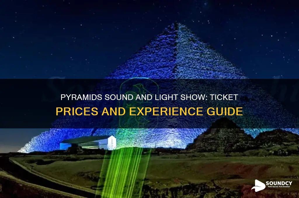 how much is the pyramids sound and light show