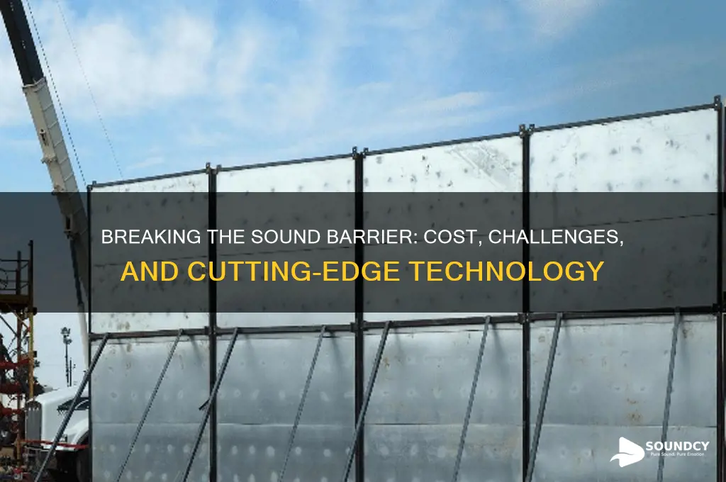 how much is the sound barrier