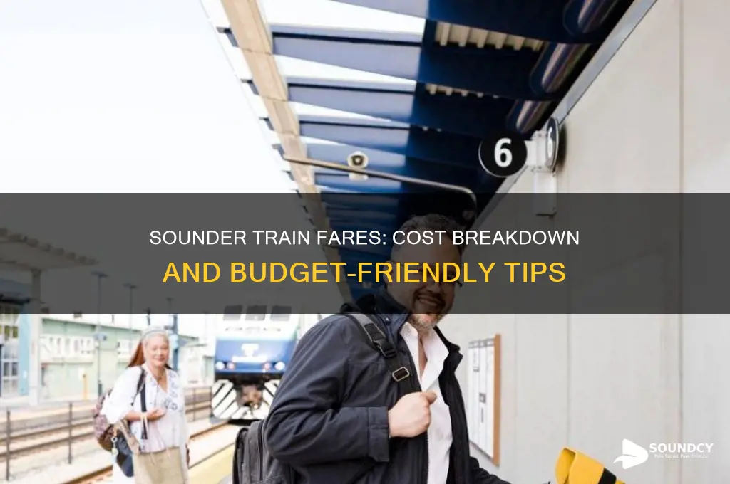 how much is the sounder train