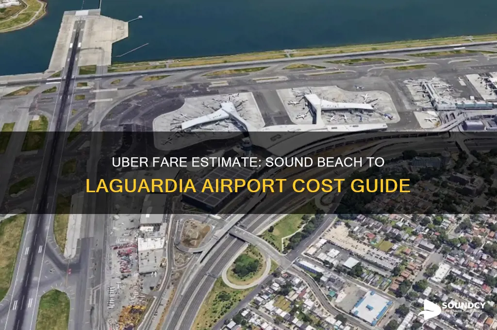how much is uber from sound beach to laguardia