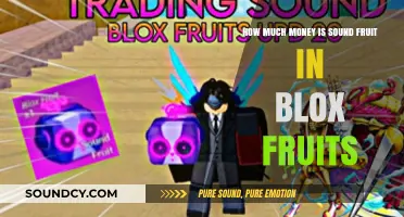 How Much Money is Sound Fruit Worth in Blox Fruits?