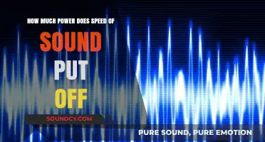 Unveiling the Surprising Power Output of Sound Waves at Speed