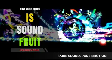 How Much Robux is Sound Fruit Worth in Blox Fruits?