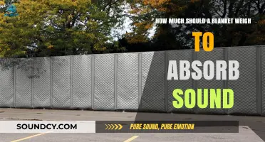Optimal Blanket Weight for Effective Sound Absorption: A Comprehensive Guide