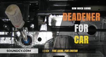 Effective Sound Deadening: How Much Material Does Your Car Need?