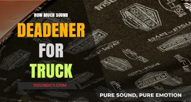 Effective Sound Deadening: How Much Material Does Your Truck Need?
