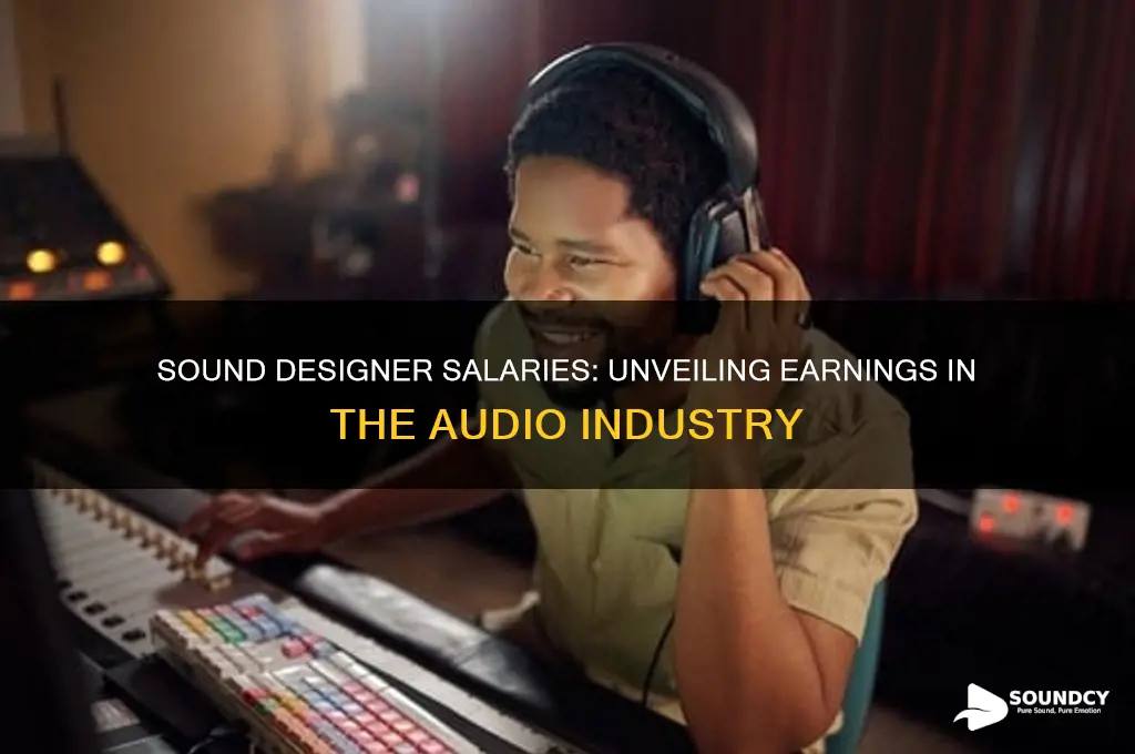 how much sound designers make