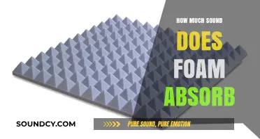 How Much Sound Does Foam Absorb? A Comprehensive Guide