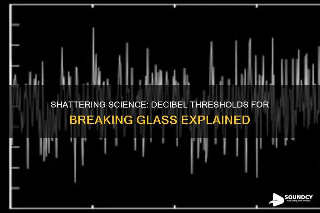 how much sound does it take to break glass