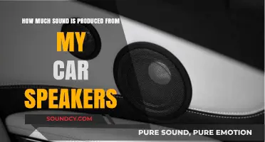 Measuring Car Speaker Sound Output: How Loud Are Your Speakers Really?