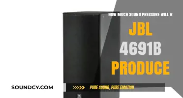 JBL 4691B Sound Pressure: Output of Six Speakers Explained