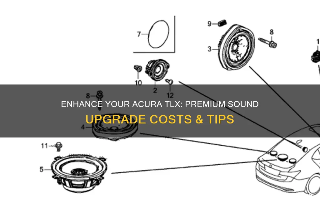 how much to improve premium sound on acurz tlx