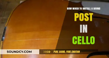 Cello Sound Post Installation Cost: What to Expect and Budget For