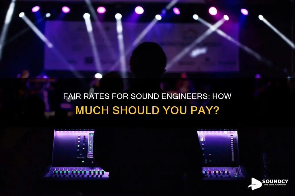 how much to pay sound guy