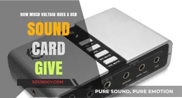USB Sound Card Voltage Output: Understanding Power for Audio Devices