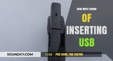 How to Mute the Annoying USB Insertion Sound on Windows