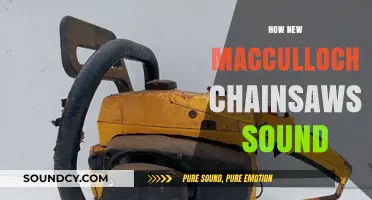Experience the Powerful Roar of New McCulloch Chainsaws in Action