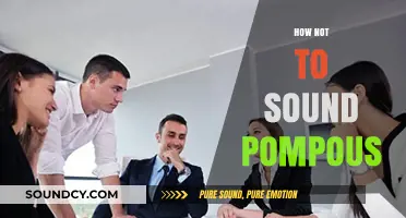 Speak with Humility: Avoiding Pompous Language in Everyday Communication