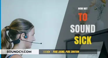 Mastering Vocal Clarity: Tips to Avoid Sounding Sick in Conversations
