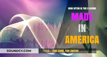 The Frequency of the 'S' Sound in American Speech Patterns