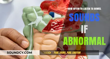 Abnormal Bowel Sounds: Optimal Listening Frequency for Accurate Assessment