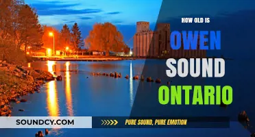 Exploring Owen Sound, Ontario: Unveiling Its Rich History and Age