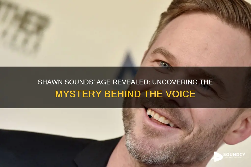 how old is shawn sounds