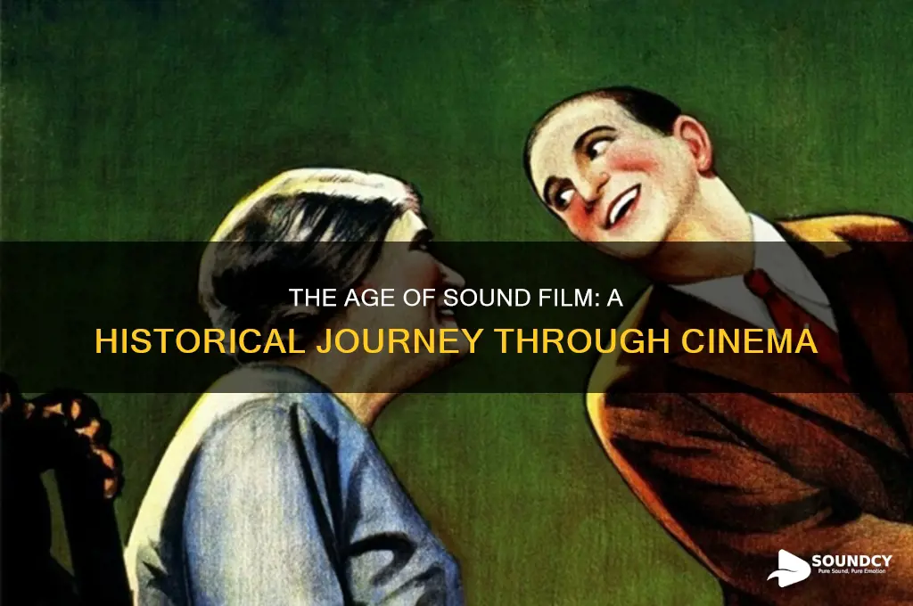 how old is sound film