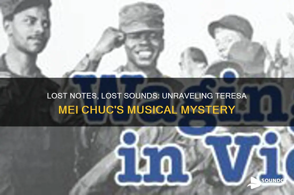 how one loses notes and sounds teresa mei chuc