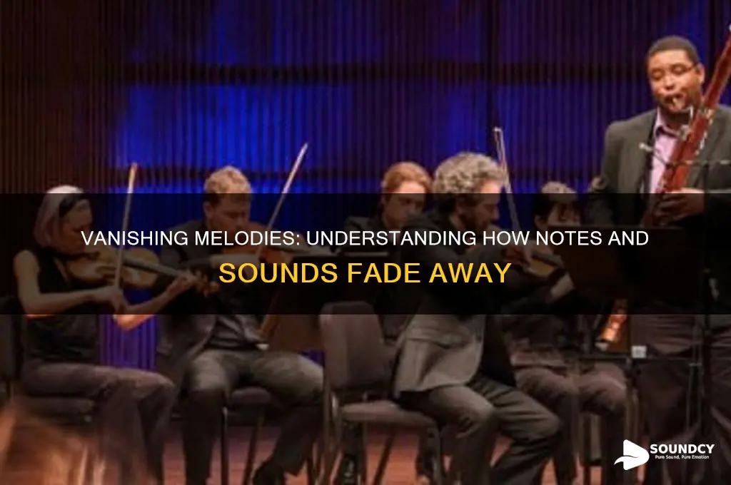 how one loses notes and sounds