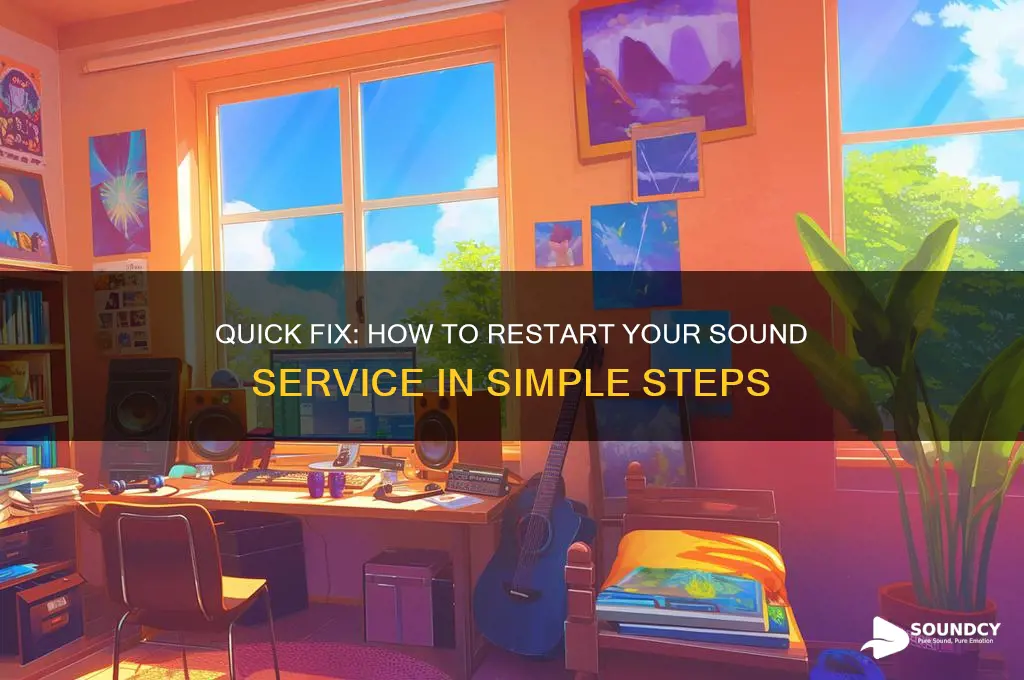 how ot restart sound service